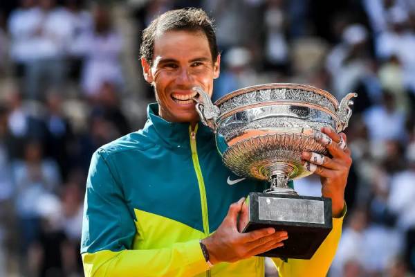 The 14 titles of Rafael Nadal at Roland Garros