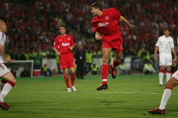 The historical Liverpool comeback in the 2005 Champions League Final