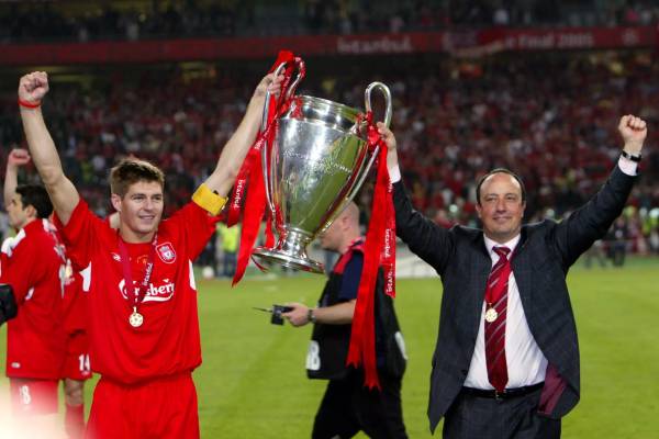 The historical Liverpool comeback in the 2005 Champions League Final