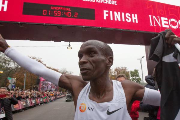 The marathon of Kipchoge