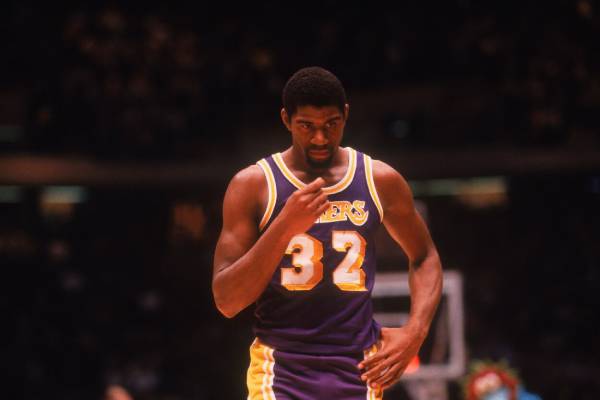 The triple-double of Magic Johnson in the 1980 NBA Finals